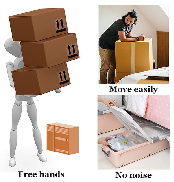 Heavy Duty 360° Rotating Moving Wheels ( Furniture Mover Wheels )