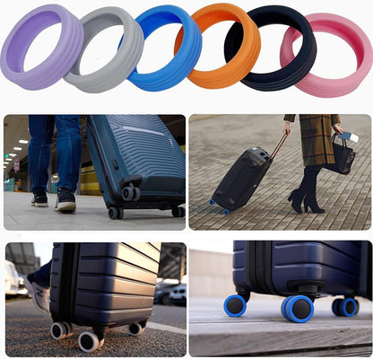Silicone Suitcase Wheel Cover Protectors